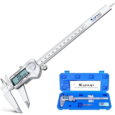 Calibre digital profesional Kynup 200mm IP54 de acero inoxidable